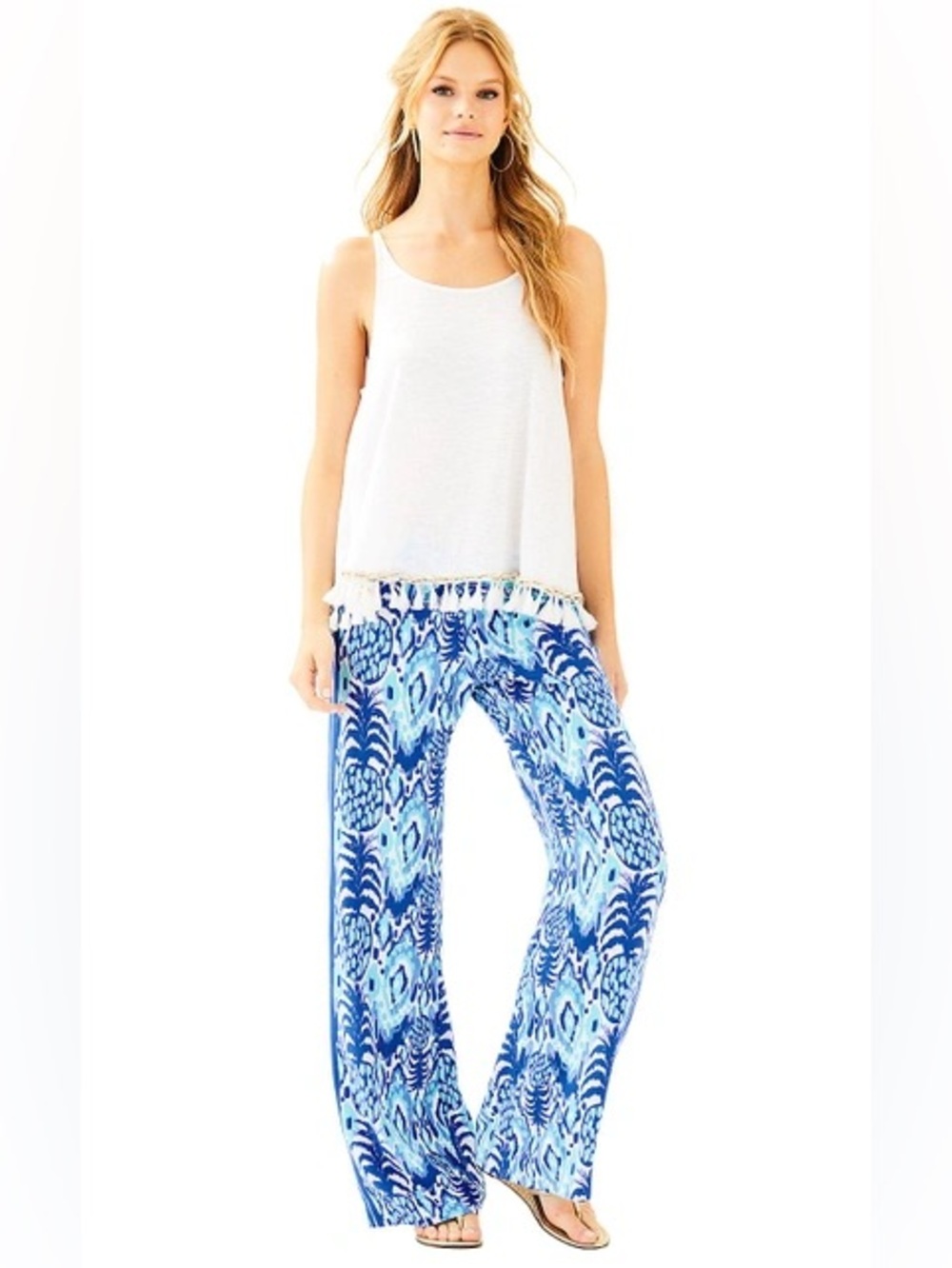 Lilly Pulitzer Bal Harbour Palazzo Pant Size Large